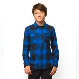 Vans Kids☠ Monterey Flannel Button-down Shirt ☠*NWT* ☠